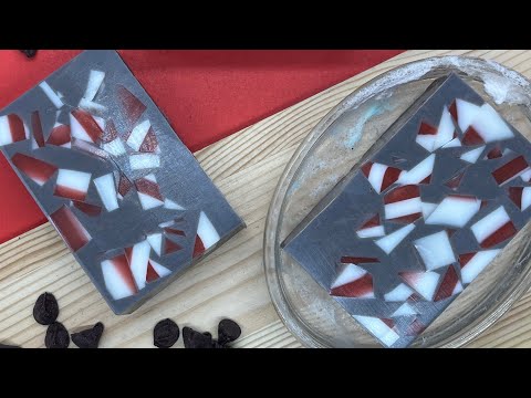 Come Make Some Peppermint Bark Soap with Me!