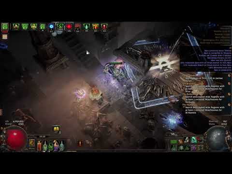 POE Assassin CoC Bladefall - T15 Necropolis