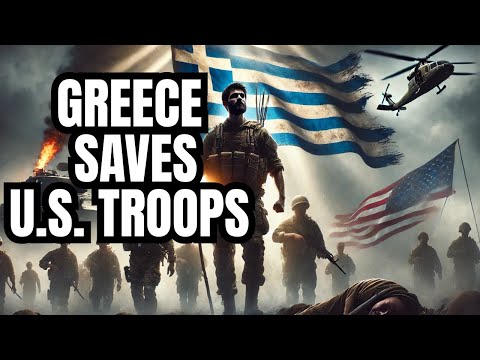DESPERATE U.S. Troops SAVED by SPARTA 🇬🇷🇺🇸. #truehistory  #history