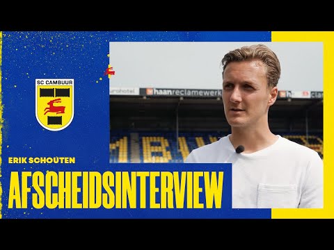 Afscheidsinterview Erik Schouten