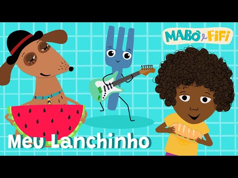 MEU LANCHINHO - videoclipe musical | desenho infantil | Mabô e Fifi @maboefifi