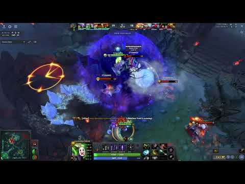 Team Secret carry Crystallis on Faceless Void rampage