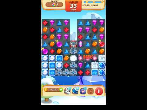 Jewel Match King Level 286 - Walkthrough ( No Booster )