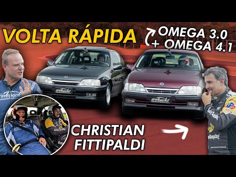 RUBINHO E CHRISTIAN FITTIPALDI CORRENDO JUNTOS DE OMEGA 3.0! + Volta Rápida do Omega 4.1