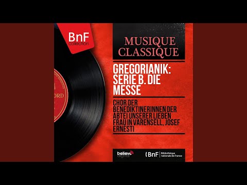 Mass IX from the Kyriale "Cum jubilo": Credo III