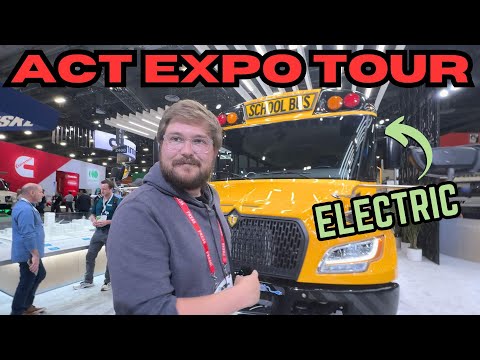 Electric Fleet Vehicle Expo Full Tour! All Of The EVs / Chargers At ACT 2024