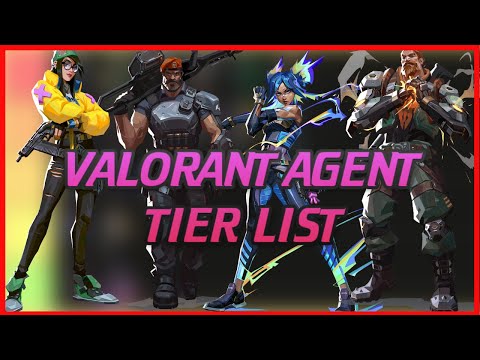 VALORANT AGENT TIER LIST (2022)