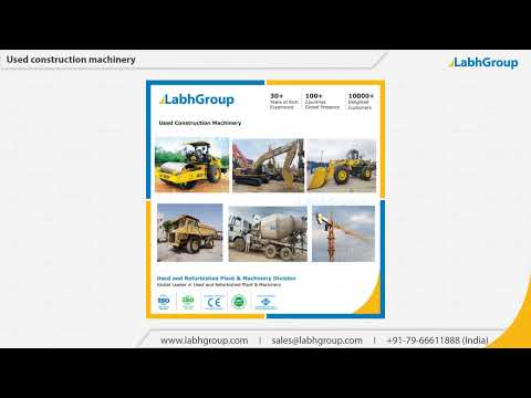 Fully Automatic Used Second Hand Construction Machines Equipment - Labh Group