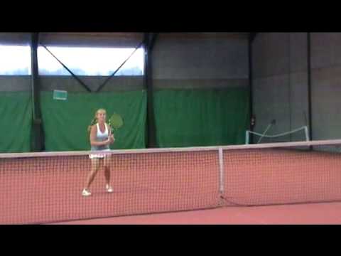 College Tennis Recruit Video OverBoarder - Frida Cnossen