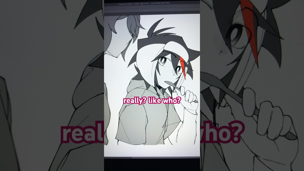 since when did nerdy guy = a rly handsome dude with glasses? #art #relatable #animeeart #sketches