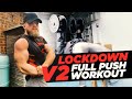 Lockdown 2.0 - Full Garage PUSH WORKOUT With Dumbbells ONLY.