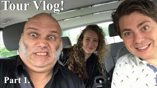 Tour Vlog #1 &quot;Life on the Road&quot; (Europe) - Blaze Bayley, Thomas Zwijsen &amp; Anne Bakker