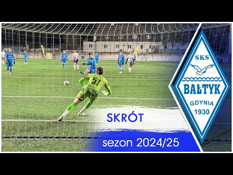 Bałtyk Gdynia 2:1 Supra Kwidzyn || skrót || 06.04.2025