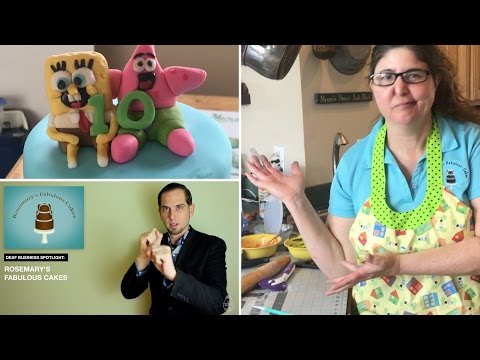 Deaf Business Spotlight: Rosemary's Fabulous Cakes