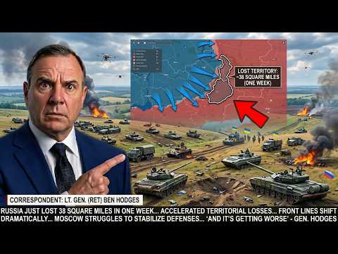 Russia Just Lost 38 Square Miles In One Week — And It's Getting Worse |  Ben Hodges
