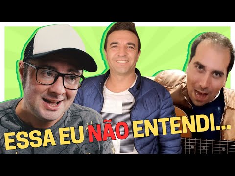 Reação do músico brasileiro a EMANUEL MOURA - ANDA COMIGO COMER AGRIÕES