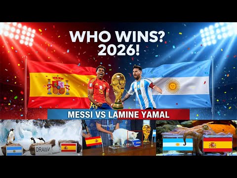 Who wins Spain vs Argentina Finalissima! Triple Animal Prediction Revealed