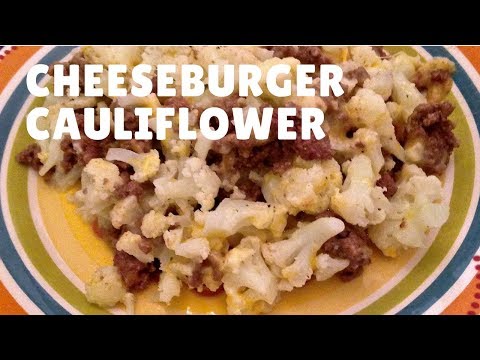 How to cook Cheeseburger Cauliflower 3 ingredient...