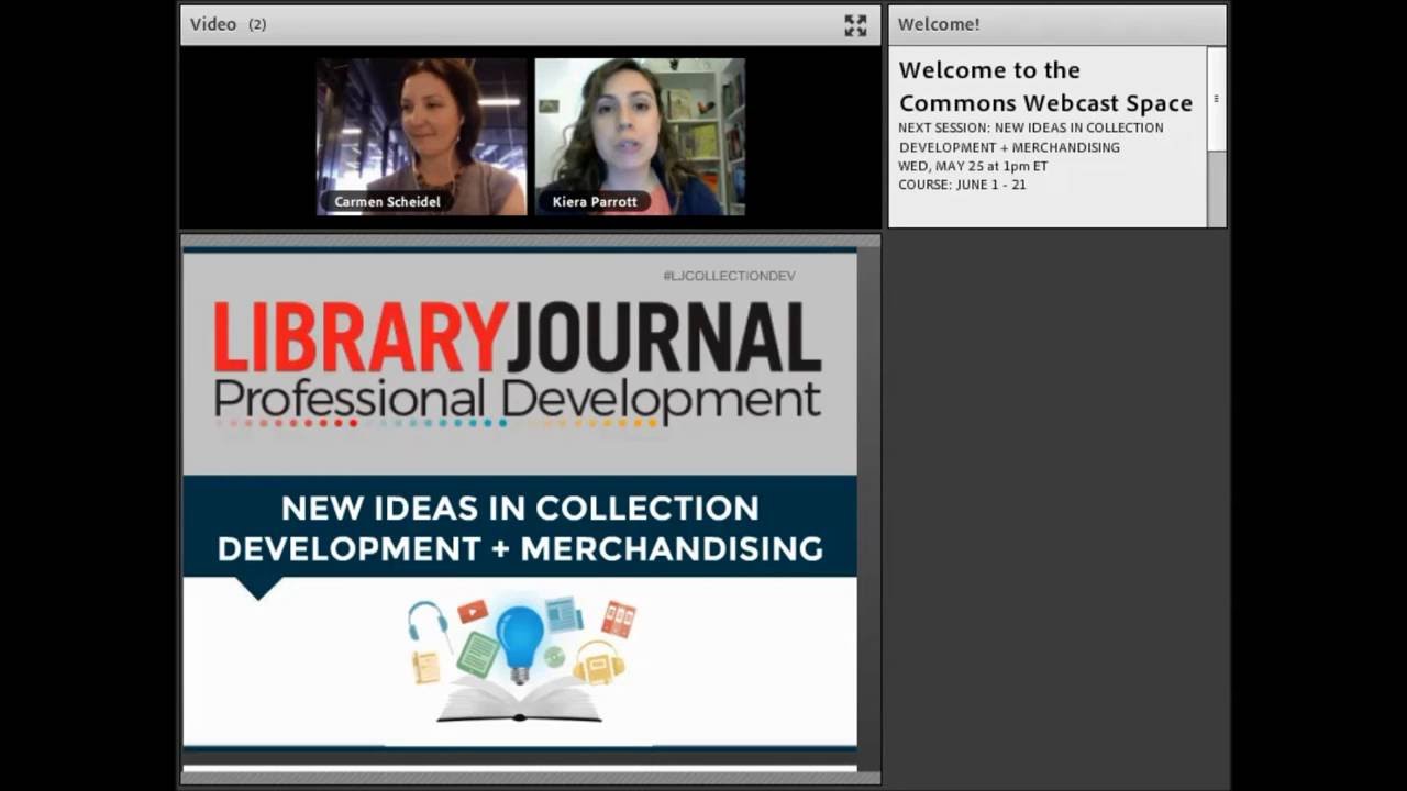 Online Course Preview: New Ideas In Collection Development & Mechandising