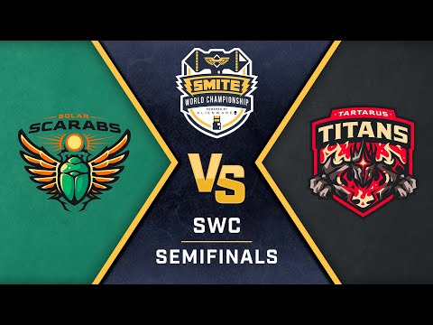 SMITE World Championship Season 8 Semifinals SOLAR SCARABS VS TARTARUS TITANS