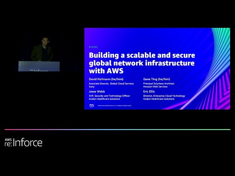 AWS re:Inforce 2022 - Building a scalable and secure global network infrastructure with AWS (NIS205)