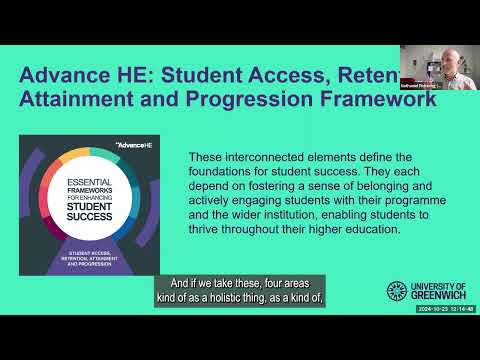 Webinar - Using the Framework for Student Access, Retention, Attainment and Progression - 23.10.24