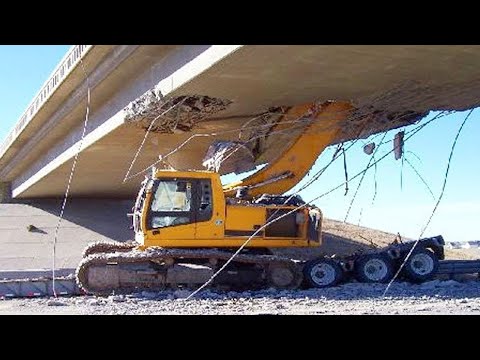 Extreme Dangerous Idiots Bulldozer Excavator Operator Skill - Heavy Equipment Machines Working Fails