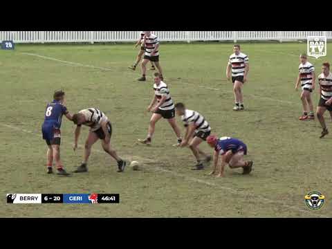 2019 Group 7 RL Under 18s Minor Semi Final Highlights - Gerringong Lions vs Berry-Shoalhaven Heads