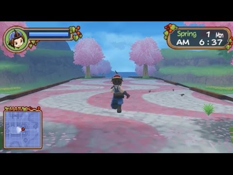 Steam Community Video Psp Harvest Moon Hero Of Leaf Valley Gameplay