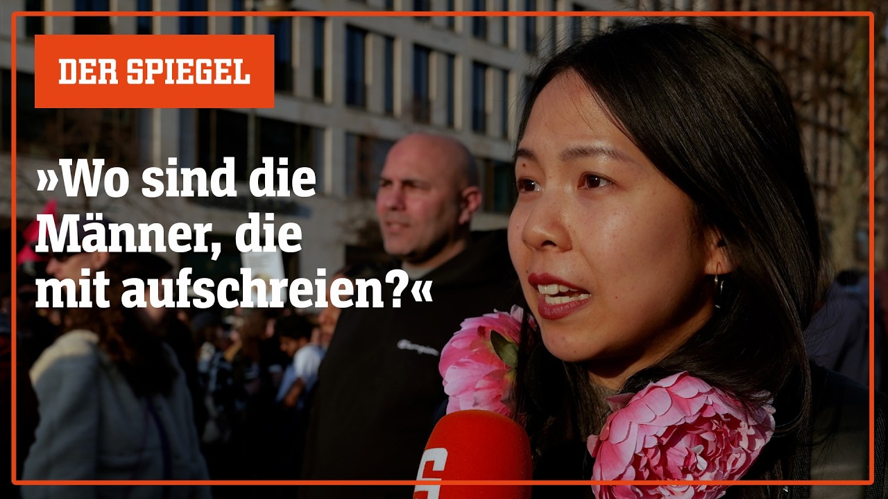 Demo gegen digitale sexuelle Gewalt: »Wo sind die Männer, die mit aufschreien?« | DER SPIEGEL
