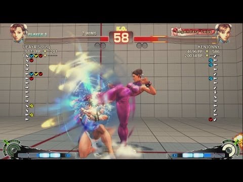 UEAYAX (Chun Li) vs KENJONNY (Chun Li) - AE 2012 Matches *1080p*