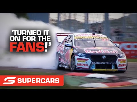 SVG celebrates his 50th career win in style - NTI Townsville 500 | Supercars 2021