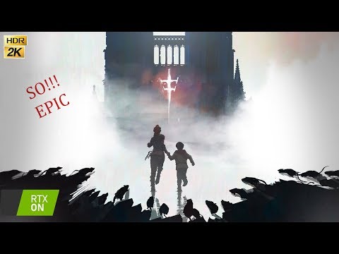 A PLAGUE TALE INNOCENCE Walkthrough Gameplay Part 1 -No Commentary [4K] HDR(Ultra Preset Settings)