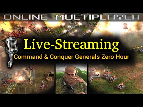 Defcon 3v3 - Casual but sponsored games! | C&C Generals Zero Hour