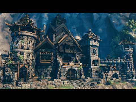How to Build Better in Valheim - Shaw's Stronghold - Start to Finish