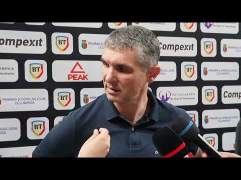 CSM Oradea, egalată de U-BT Cluj în seria partidelor din finala Ligii Naționale. Reacția lui Achim