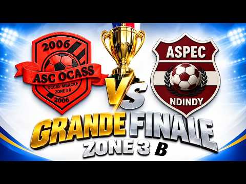 🔴EN DIRECT MBACKÉ / ASC OCASS VS ASC ASPEC / FINALE ZONE 3 B