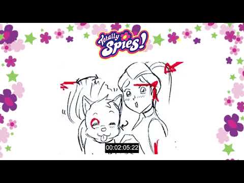 Evil Jerry (Behind the Scenes: Animatic) - Totally Spies! Season 4, Episode 8