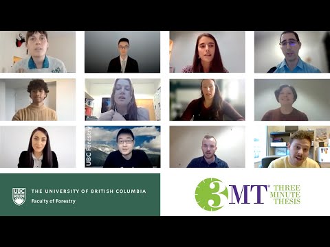 10th Annual Forestry Three Minute Thesis (3MT) Heat 2022