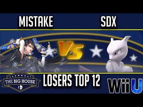 The Big House 8  LOSERS TOP 12 - EMG | Mistake (Bayonetta) vs  SDX (Mewtwo)