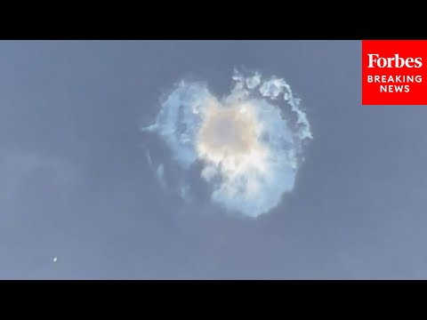 WATCH: Shocking Moment When SpaceX’s Second Starship Flight Test Results In Explosion