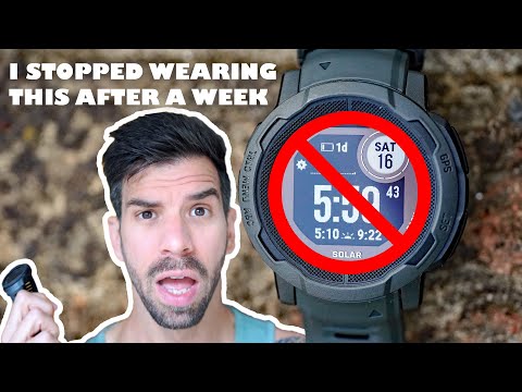GARMIN INSTINCT 2 SOLAR REVIEW | WHY I STOPPED WEARING IT AFTER A WEEK