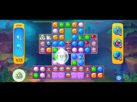 Fishdom level 9798 no boosters フィッシュダム ノーマル