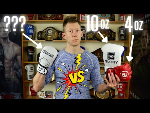 Comparing Karate Combat Glove vs MMA/Kickboxing