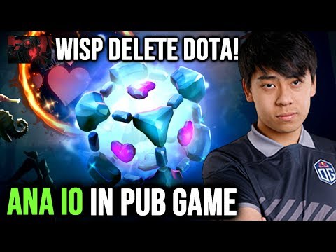 Ana Signature Hero IO In Pub Game! TI9 Winner No Mercy vs Trashtalker - First Match After Winning TI
