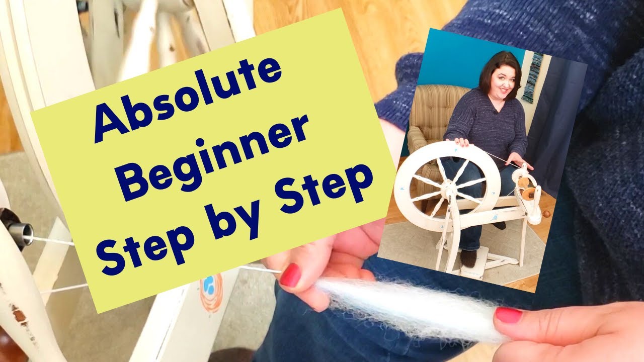 How To Spin Yarn On A Spinning Wheel the First Time
