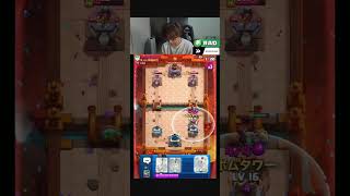 【クラロワ】絶望の2分間😭【CLASH ROYALE】#shorts
