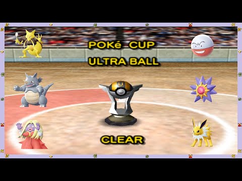 Pokemon Stadium - Poke Cup Ultra Ball [R-1] (Rentals Only)