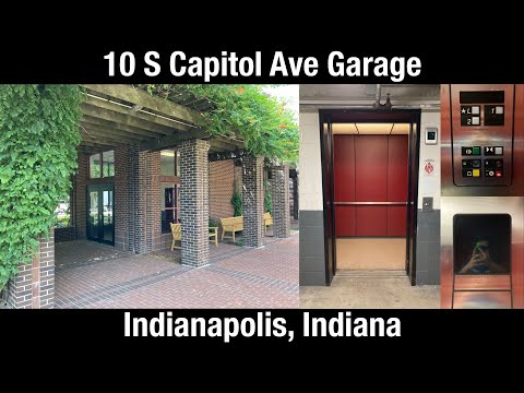 1989 Otis Series 1 Hydraulic Elevator/Lift - 10 S Capitol Ave Garage - Indianapolis, Indiana