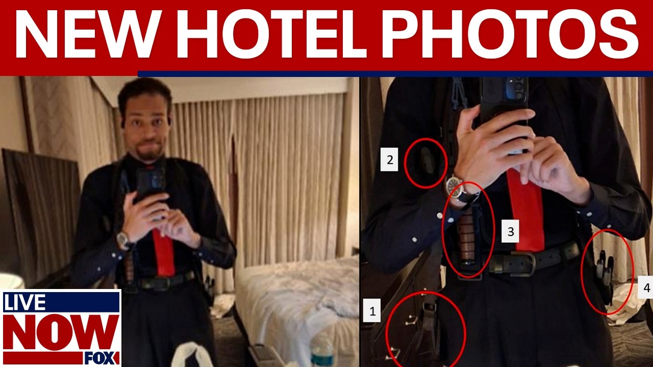Trump assassination attempt: New photos show suspect in hotel room, DOJ says